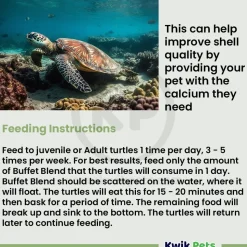 Fluker's Buffet Blend Aquatic Turtle Formula Freeze-Dried Food 7.5-oz