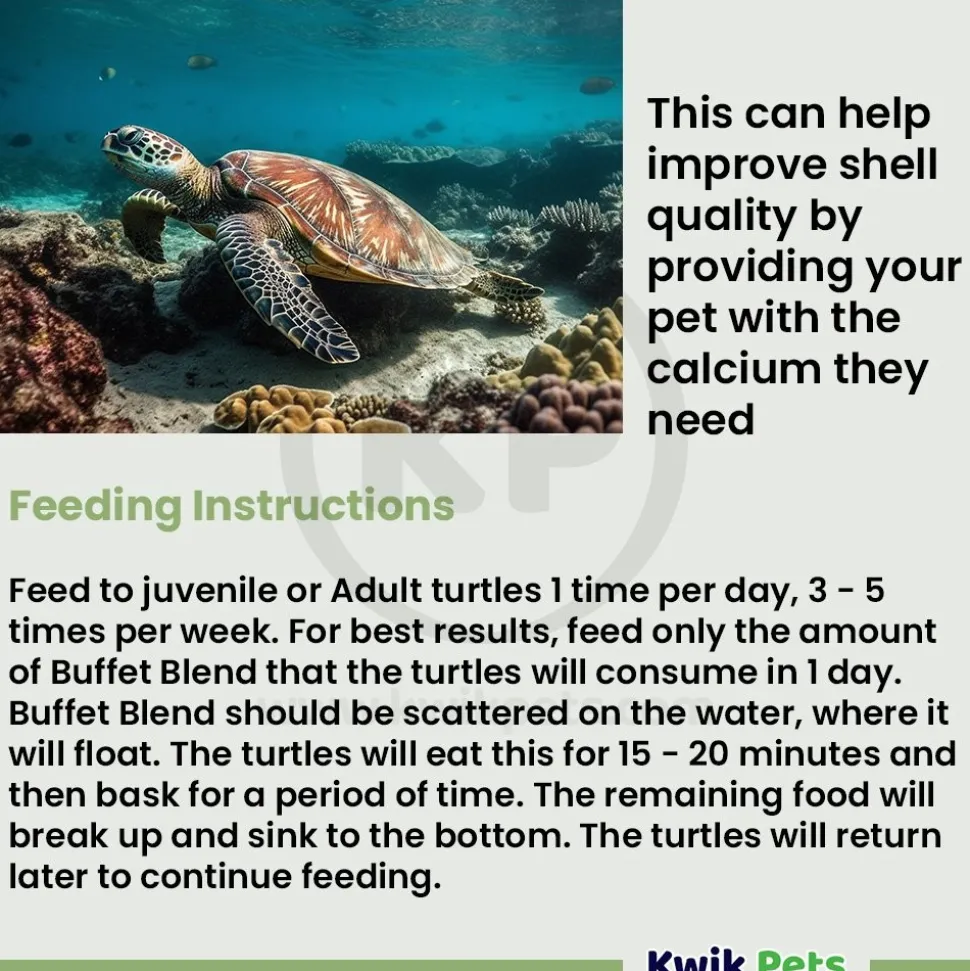Fluker's Buffet Blend Aquatic Turtle Formula Freeze-Dried Food 7.5-oz