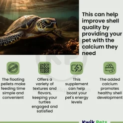 Fluker's Buffet Blend Aquatic Turtle Formula Freeze-Dried Food 7.5-oz