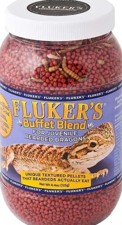 Fluker's Buffet Blend Juvenile Bearded Dragon Formula Freeze Dried Food 4.4-oz