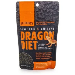 Fluker's Crafted Cuisine Adult Bearded Dragon Diet Dry Food 6.75-oz