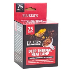 Fluker's Deep Thermal Heat Lamp for Reptiles 75W