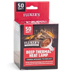 Fluker's Deep Thermal Heat Lamp for Reptiles 50W