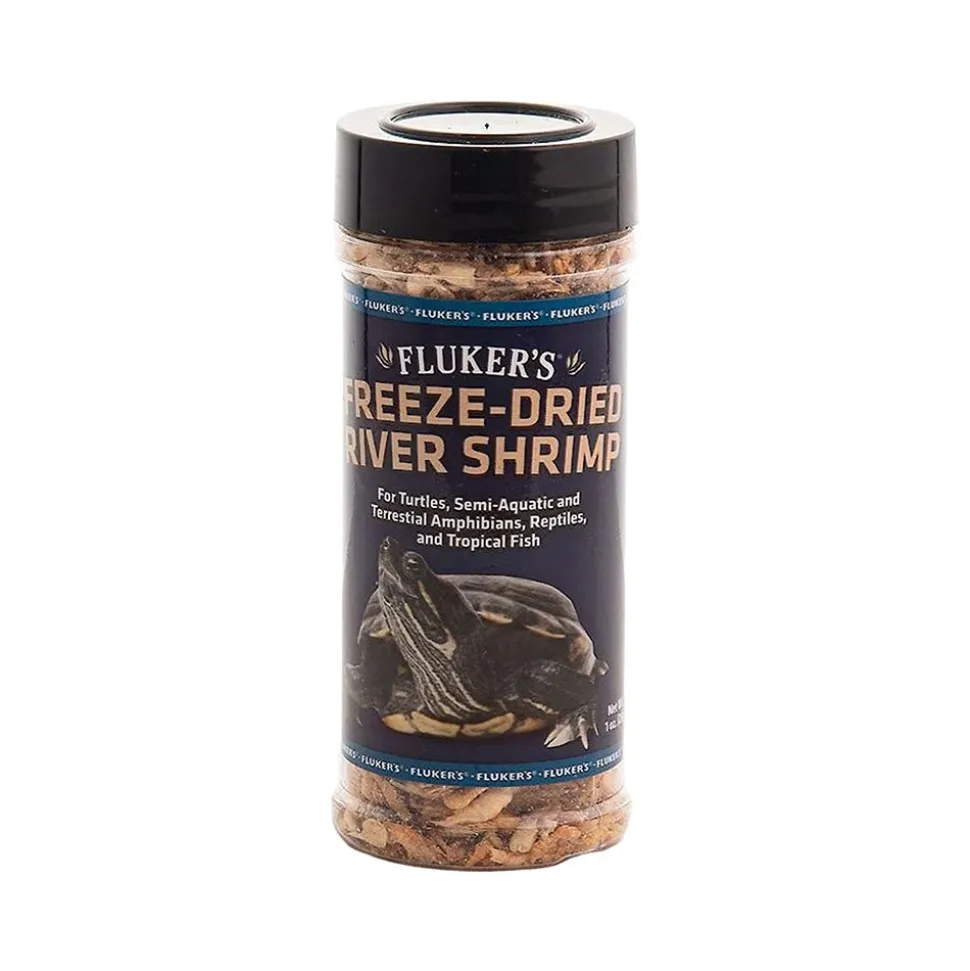 Fluker's Freeze-Dried River Shrimp Reptile Food 1-oz