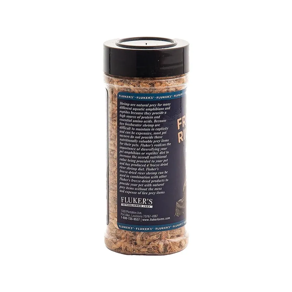 Fluker's Freeze-Dried River Shrimp Reptile Food 1-oz