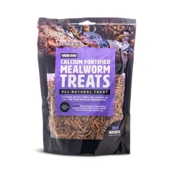 Fluker's Grub Bag Mealworm Calcium Fortified Reptile Treats 3.75 oz