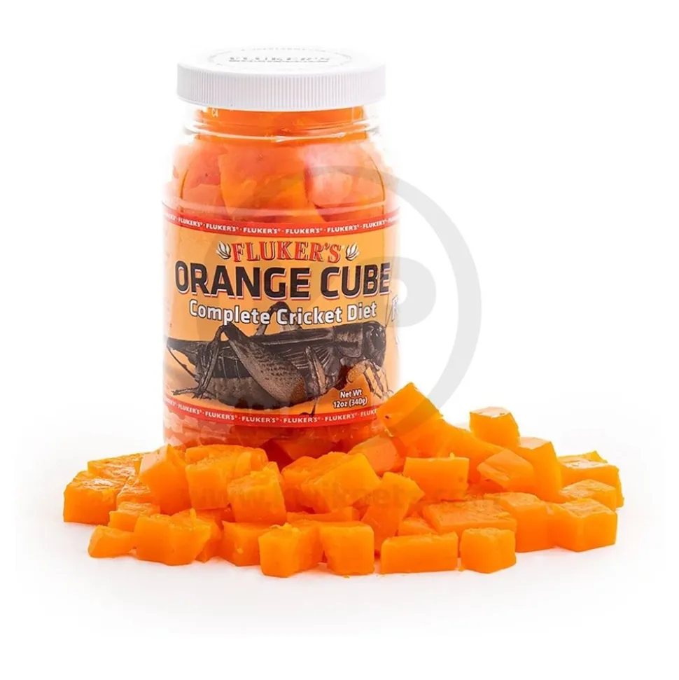 Fluker's Orange Cube Complete Cricket Diet 12-oz