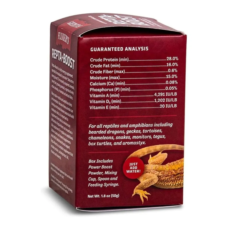 Fluker's Repta-Boost Insectivore and Carnivore High Amp Boost Supplement 1.8-oz