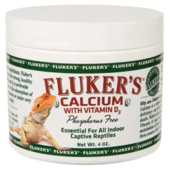 Fluker’s Repta-Calcium with Vitamin D3 & Phosphorous Free Reptile Supplement 4-oz