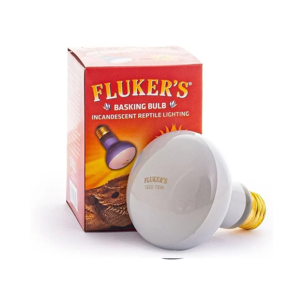 Fluker's Repta-Sun Incandescent Basking Bulb for Reptiles 75W