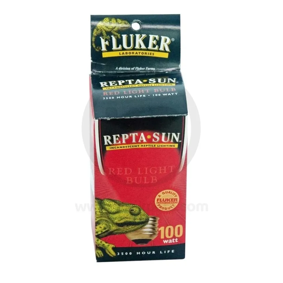 Fluker's Repta-Sun Incandescent Reptile Red Heat Bulb 60W
