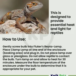 Fluker's Repta-Sun Incandescent Basking Bulb for Reptiles 150W