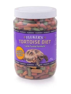 Fluker's Tortoise Diet Large Pellets Land Turtle Food 10-oz