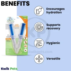 Four Paws Healthy Promise Easy Feeder Pet Feeding Syringe for Dogs, Cats & Small Animals 2 Count