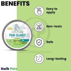 Four Paws Healthy Promise Paw Guard Dog Paw Balm with Lanolin 1.75-oz