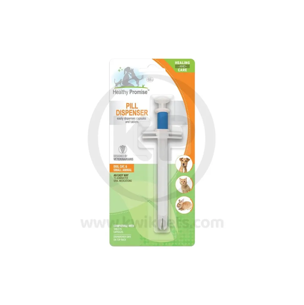 Four Paws Healthy Promise Pill Dispenser for Dogs, Cats & Small Animals