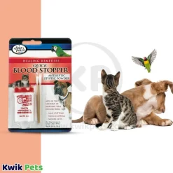 Four Paws Healthy Promise Quick-Action Blood Stopper Styptic Powder for Dogs, Cats & Birds 0.5-oz