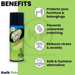 Four Paws Keep Off! Outdoor & Indoor Dog & Cat Repellent Spray 10-oz