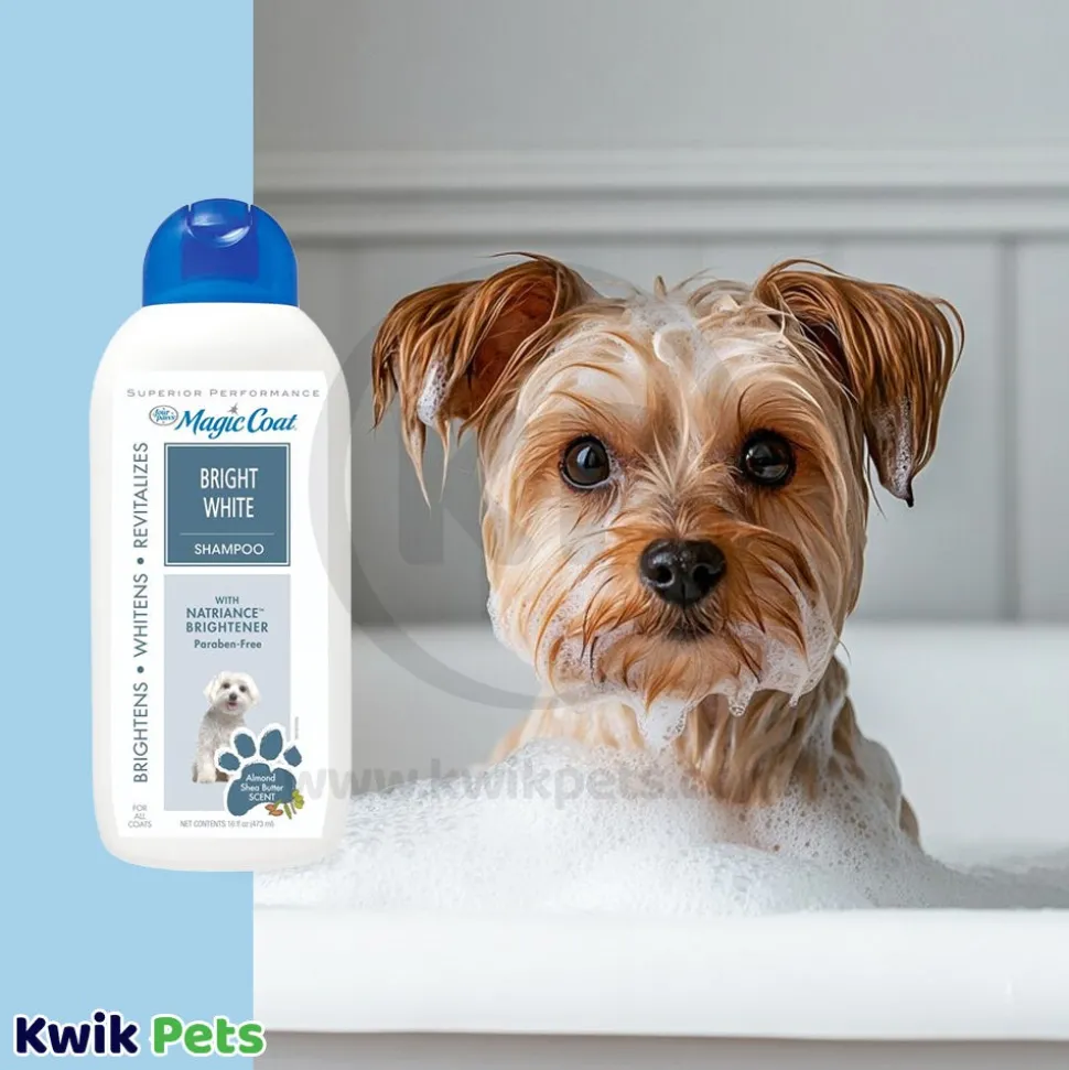 Four Paws Magic Coat Bright White Dog Shampoo 16-oz