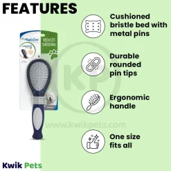 Four Paws Magic Coat Reduces Shedding Dog Pin Brush