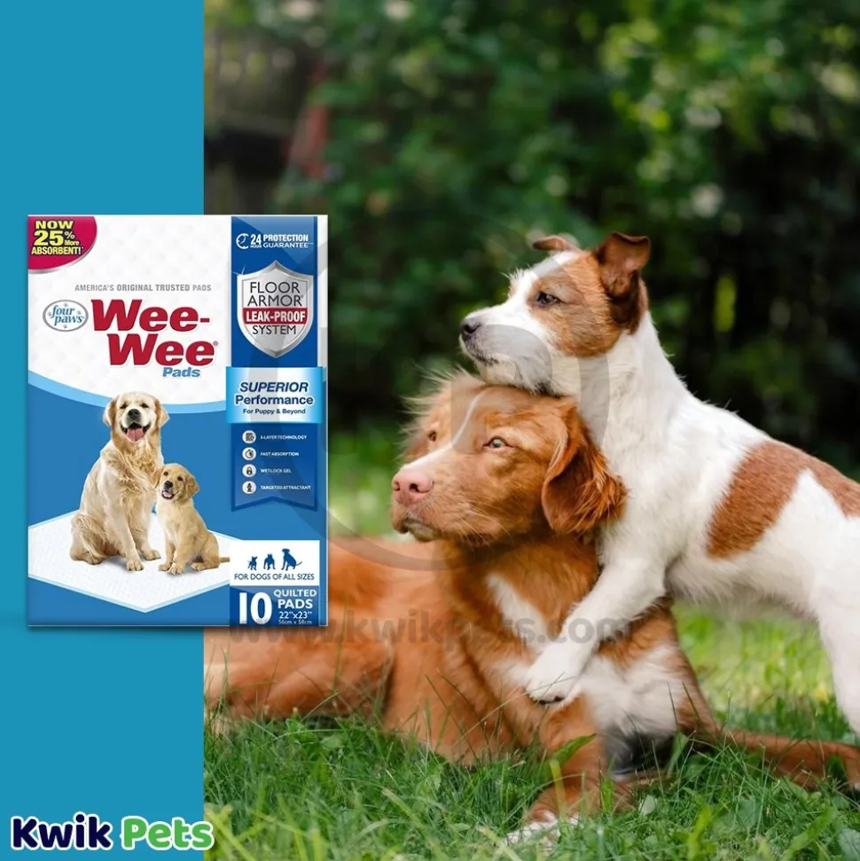 Four Paws Wee-Wee Superior Performance Dog Pee Pads 7 Count 22 in X 23 in