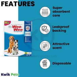 Four Paws Wee-Wee Superior Performance X-Large Dog Pee Pads 14 Count 28 in X 34 in