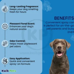 Fresh ’n Clean Fresh Floral Scent Cologne Spray for Dogs 6-oz