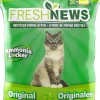 Fresh News Recycled Paper Original Pellet Non-Clumping Cat Litter 12-lb
