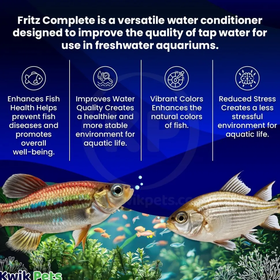 Fritz Complete Full-Spectrum Water Conditioner for Aquarium 16-oz