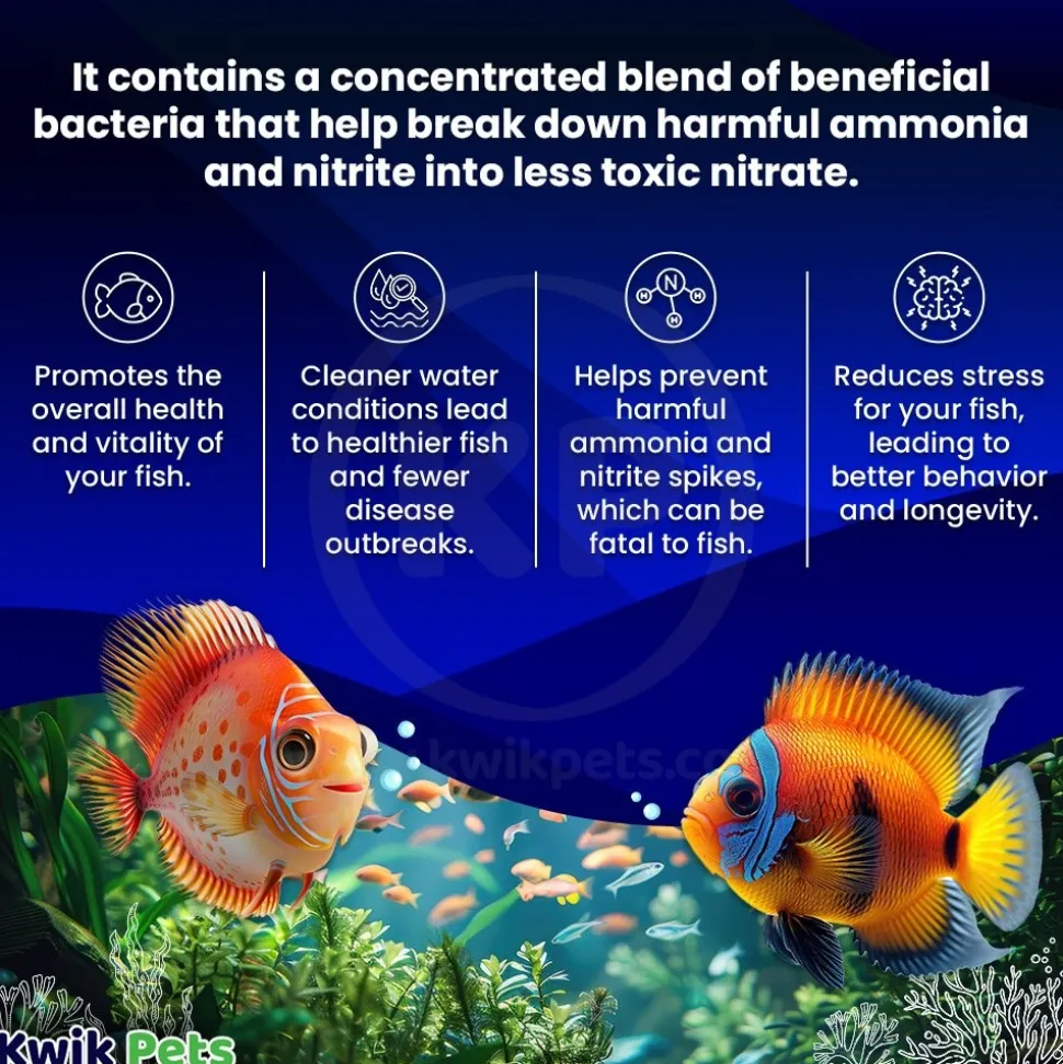 Fritz FritzZyme 7 Freshwater Live Nitrifying Bacteria for Aquarium 32-oz