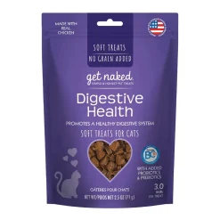 Get Naked Digestive Health Grain-Free Soft Cat Treats Chicken 2.5-oz