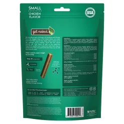 Get Naked Weight Management Grain-Free Dental Stick Chicken Dog Treats Small 6.2-oz