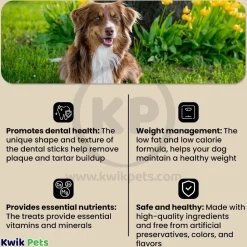 Get Naked Weight Management Grain-Free Dental Stick Chicken Dog Treats Small 6.2-oz