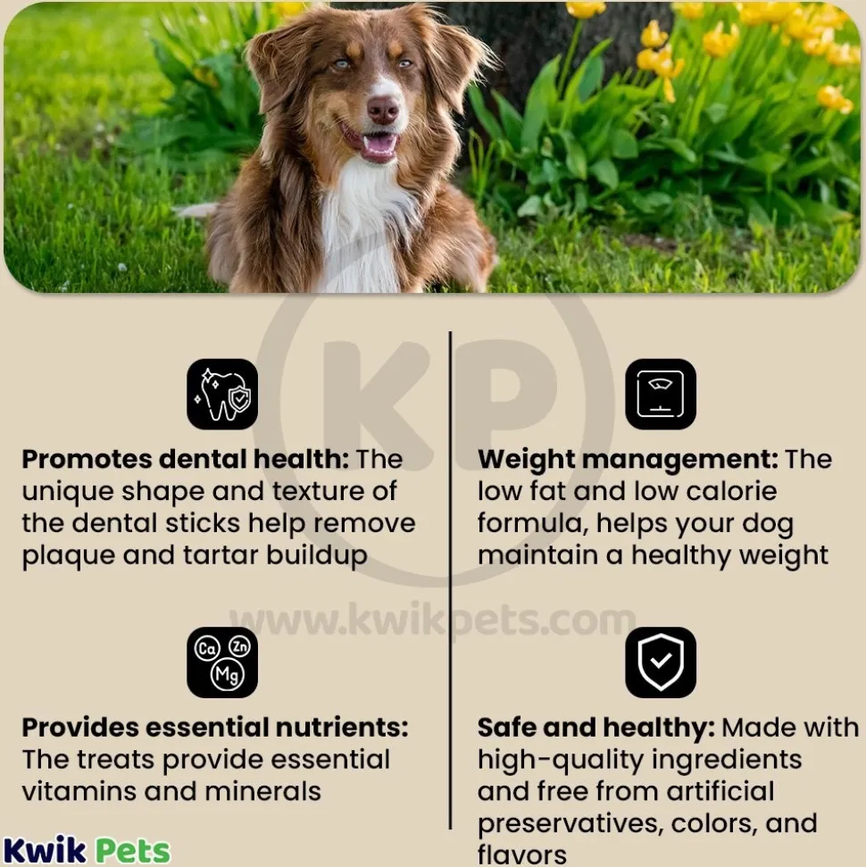 Get Naked Weight Management Grain-Free Dental Stick Chicken Dog Treats Small 6.2-oz