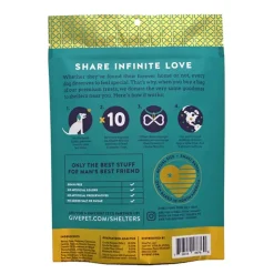 Givepet Breakfast All Day Grain-Free Premium Dog Treats Bacon Egg & Orange 11-oz