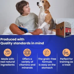 Givepet Campfire Feast Grain-Free Premium Dog Treats Salmon Sweet Potato & Blueberry 9.5-lb Bulk
