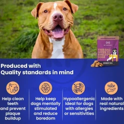 Givepet Dog House Rock Grain-Free Premium Dog Treats Bacon Peanut Butter & Banana 11-oz