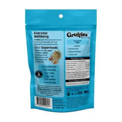 Green Gruff Gruffies Skin & Coat Dog Treats Peanut Butter 6-oz