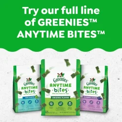 Greenies Anytime Bites Bite-Size Dog Dental Treats Mint 10.3-oz