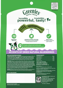 Greenies Blueberry Dog Dental Treats Large 12-oz 8 Count