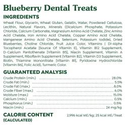 Greenies Blueberry Dog Dental Treats Teenie 12-oz 43 Count