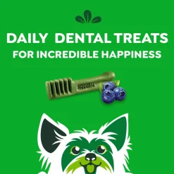 Greenies Blueberry Dog Dental Treats Teenie 12-oz 43 Count
