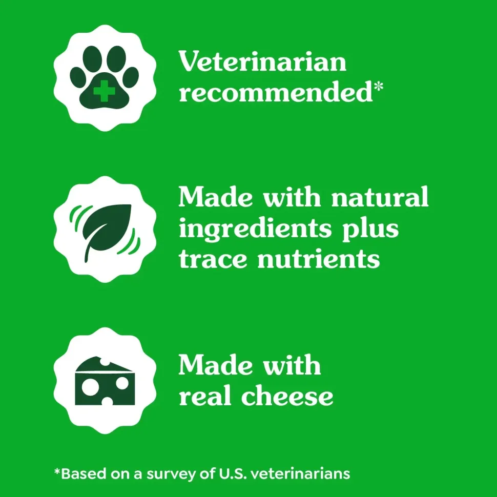Greenies Capsule Pill Pockets Dog Treats Cheese 7.9-oz 30 Count