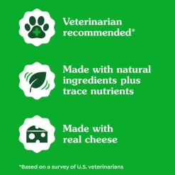 Greenies Capsule Pill Pockets Dog Treats Cheese 15.8-oz 60 Count