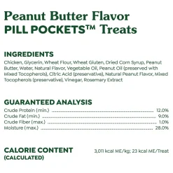 Greenies Capsule Pill Pockets Dog Treats Peanut Butter 15.8-oz 60 Count