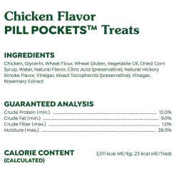 Greenies Capsule Pill Pockets Dog Treats Chicken 15.8-oz 60 Count