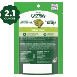 Greenies Feline Catnip Adult Cat Dental Treats 2.1-oz