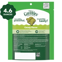 Greenies Feline Catnip Adult Cat Dental Treats 4.6-oz