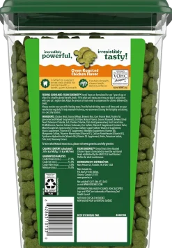 Greenies Feline Oven Roasted Chicken Adult Cat Dental Treats 21-oz