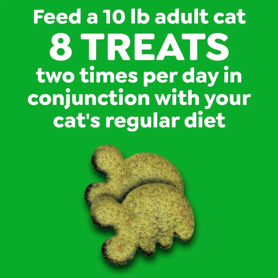 Greenies Feline Oven Roasted Chicken Adult Cat Dental Treats 4.6-oz